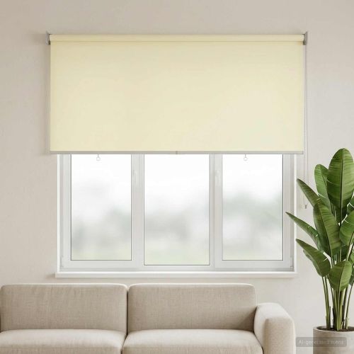 Щора за открито с UV защита Кремаво 125 x 140 см (Ш x В)
