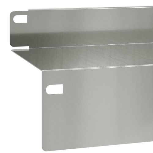 Ограда за трева 20 pcs 100 x 10 x 8 см Стомана Сребристо