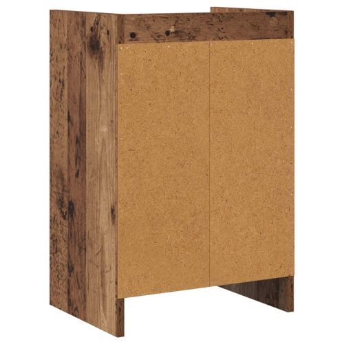 Нощни маси 2 pcs Старо дърво 40 x 30 x 60 cm