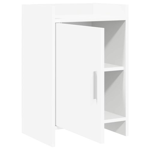 Нощни маси 2 pcs Бяло 40 x 30 x 60 cm Инженерна дървесина
