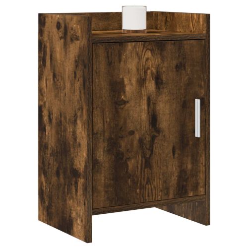 Нощни маси 2 pcs Опушен дъб 40 x 30 x 60 cm Инженерна дървесина