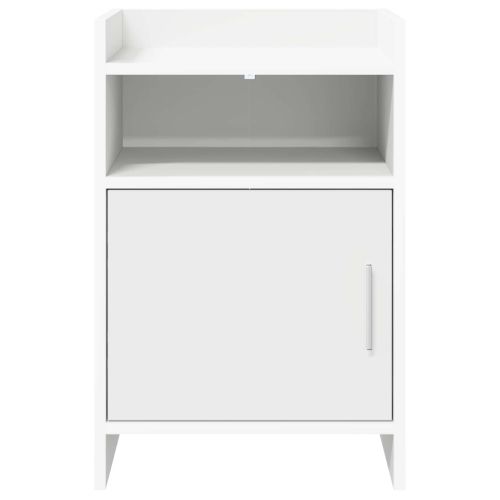 Нощни маси 2 pcs Бяло 40 x 36 x 60 см Инженерна дървесина