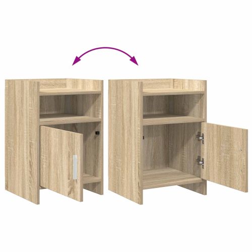 Нощни маси 2 pcs Дъб сонома 40 x 36 x 60 см Инженерна дървесина