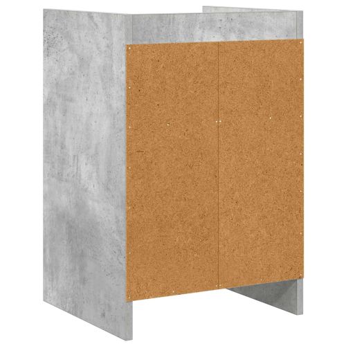 Нощни маси 2 pcs Бетонно сиво 40 x 36 x 60 см