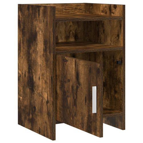 Нощни маси Опушен дъб 40 x 36 x 60 см Инженерна дървесина