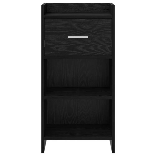 Служебен шкаф Черен дъб 40 x 36 x 80 см Инженерна дървесина