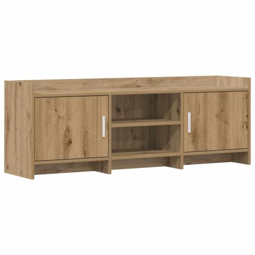 ТВ шкаф 130 x 33 x 47 см Дъб артизан Инженерна дървесина