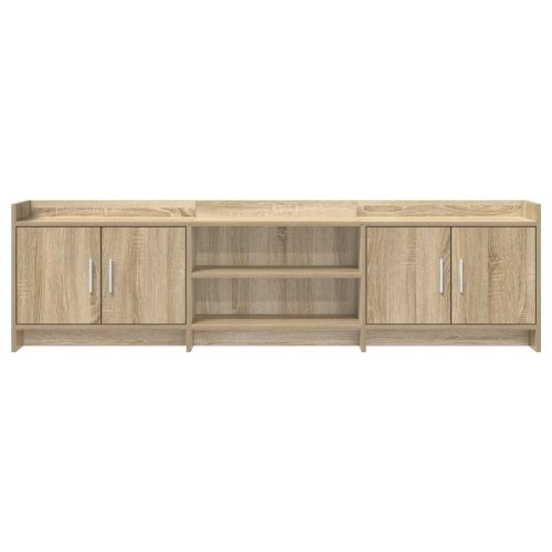 ТВ шкаф 168 x 33 x 47 см Дъб сонома Инженерна дървесина