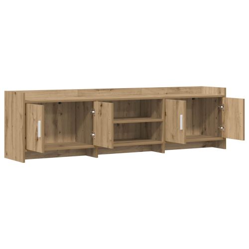 ТВ шкаф 168 x 33 x 47 см Дъб артизан Инженерна дървесина