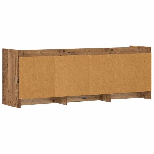ТВ шкаф 130 x 33 x 47 см Старо дърво Инженерна дървесина