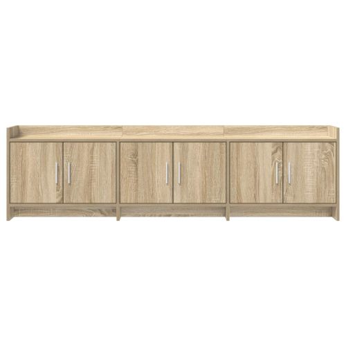 ТВ шкаф 168 x 33 x 47 см Дъб сонома Инженерна дървесина