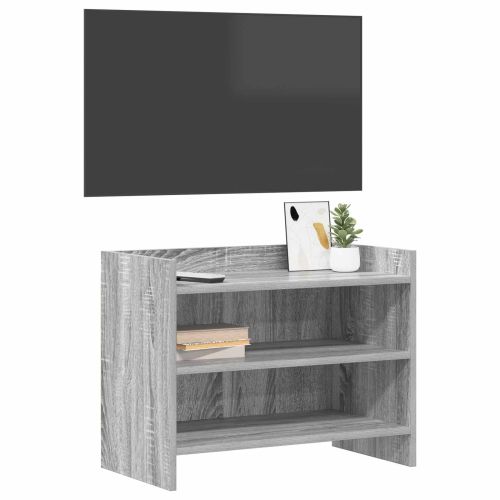 ТВ шкаф 60 x 33 x 47 см Сив Сонома Инженерна дървесина