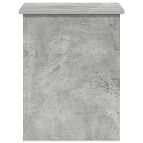 Складов сандък Бетонно сиво 60 x 40 x 50 cm Инженерна дървесина