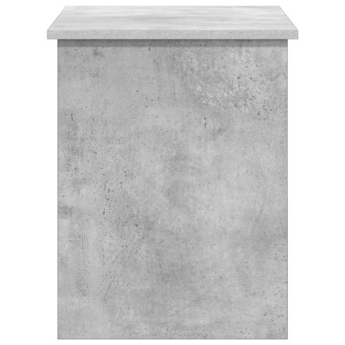 Складов сандък Бетонно сиво 80 x 40 x 50 cm Инженерна дървесина