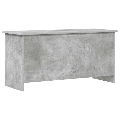 Складов сандък със съхранение Бетонно сиво 100 x 40 x 50 cm