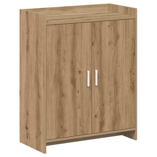Шкаф за обувки със съхранение Дъб артизан 73,5 x 36 x 92 см