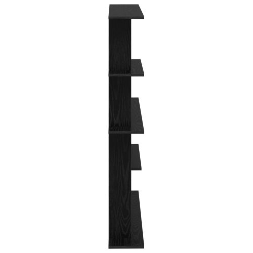 Стенен рафт Черен дъб 102 x 20 x 130 см Инженерна дървесина