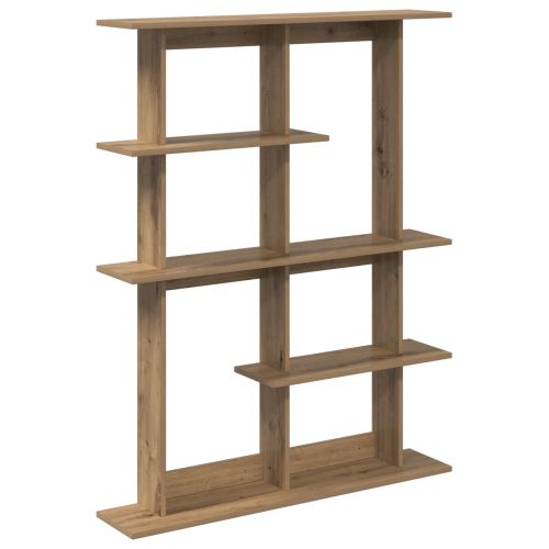 Стенен рафт Дъб артизан 102 x 20 x 130 см Инженерна дървесина