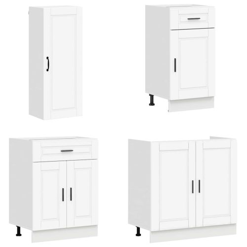 Кухненски единица PORTO 8 pcs Бяло Инженерна дървесина