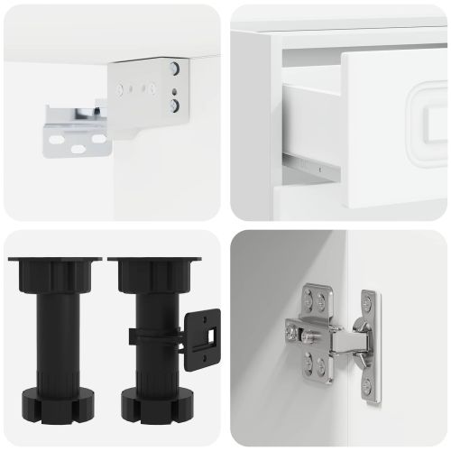 Кухненски единица KALMAR 8 pcs Бяло Инженерна дървесина