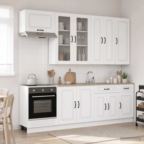 Кухненски единица KALMAR 8 pcs Бяло Инженерна дървесина