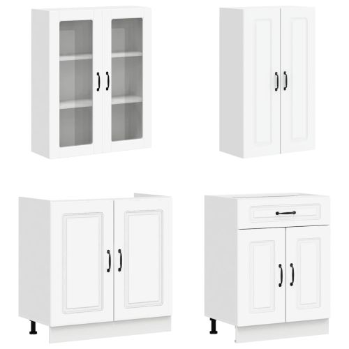 Кухненски единица KALMAR 8 pcs Бяло Инженерна дървесина