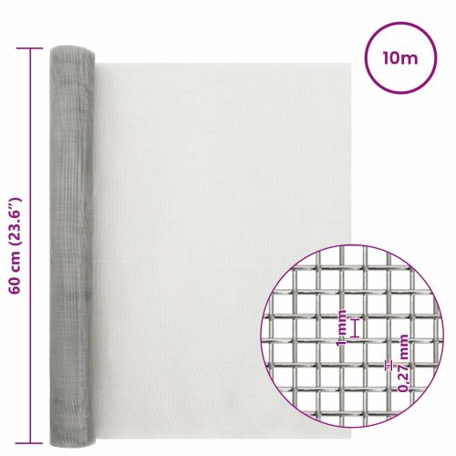 Мрежест екран 60 x 1000 cm 20 Mesh Неръждаема стомана 201