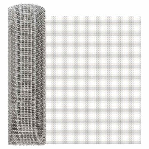 Мрежест екран 40 x 500 см 6 Mesh Неръждаема стомана 201