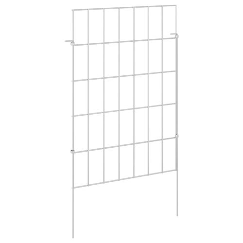 Оградата за градината с колчета 12 pcs 35 x 50 см Mesh