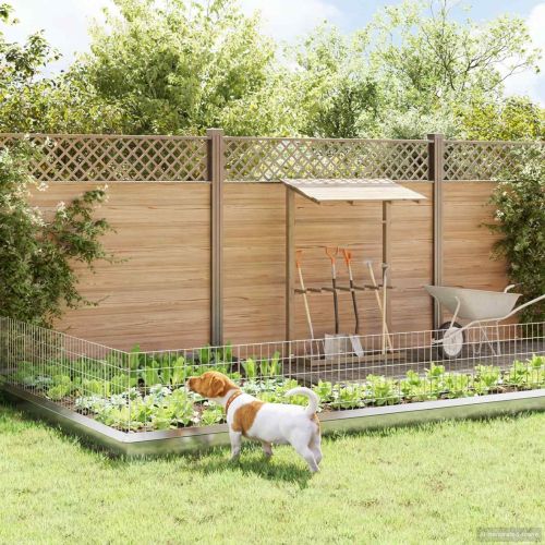 Оградата за градината с колчета 48 pcs 35 x 50 см Mesh