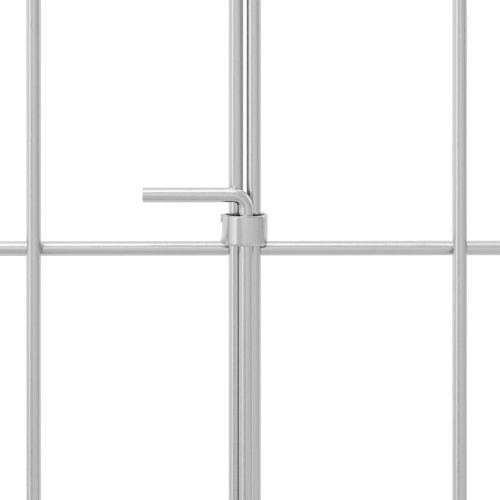 Оградата за градината с колчета 12 pcs 115 x 50 cm Mesh