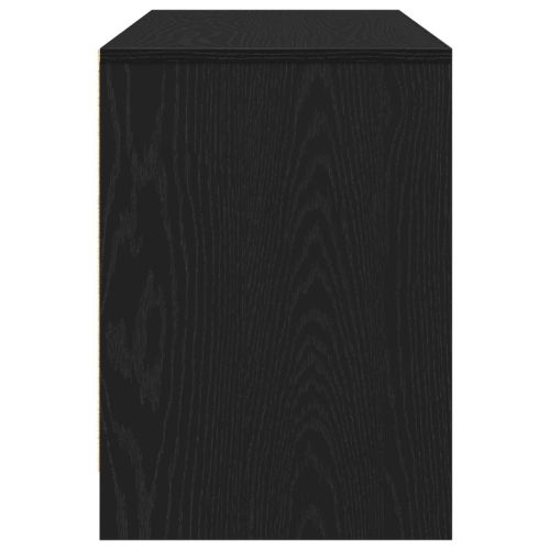 ТВ шкаф Черния дъб 102 x 37,5 x 52,5 см Инженерно дърво