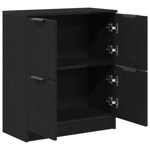 Служебен шкаф Черния дъб 60 x 30 x 70 см Инженерно дърво