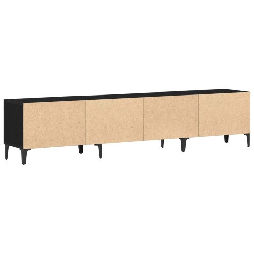 ТВ шкаф Черния дъб 180 x 31,5 x 40 см Инженерно дърво