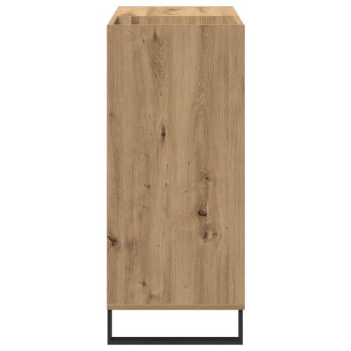 Шкаф за грамофонни плочи дъб артизан 84,5 x 38 x 89 см