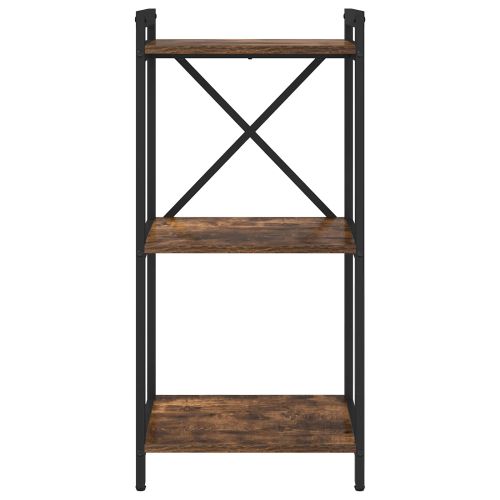 Рафт за книги Димян дъб 40 x 30 x 85 см Инженерно дърво