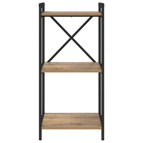 Рафт за книги Дъб 40 x 30 x 85 см Инженерно дърво
