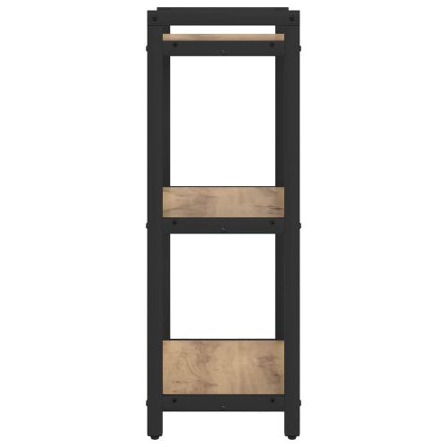 Рафт за книги Дъб 40 x 30 x 85 см Инженерно дърво