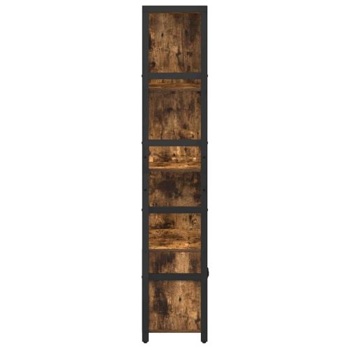 Рафт за книги Димян дъб 80 x 30 x 155,5 см Инженерно дърво