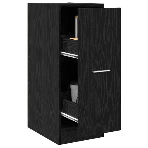 Аптекарски шкаф Черен дъб 30 x 41 x 77.5 см Инженерно дърво