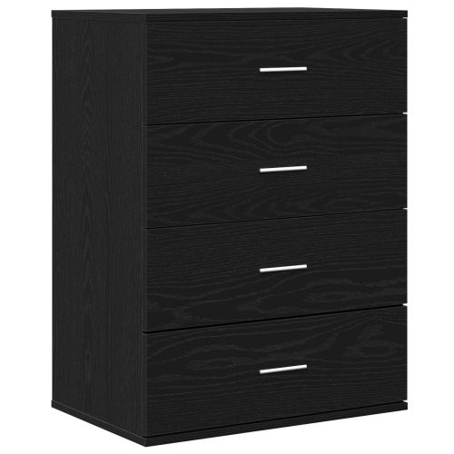 Служебен шкаф Черния дъб 60 x 39 x 80 см Инженерно дърво