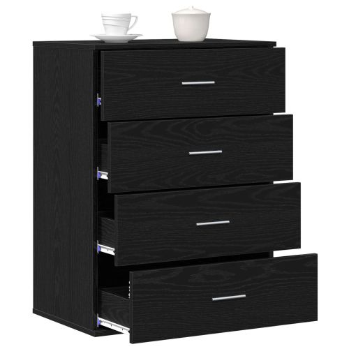 Служебен шкаф Черния дъб 60 x 39 x 80 см Инженерно дърво
