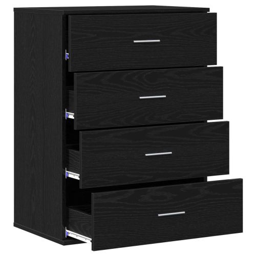 Служебен шкаф Черния дъб 60 x 39 x 80 см Инженерно дърво