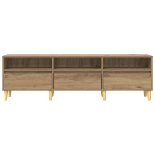 ТВ шкаф 150 x 30 x 45 см Дъб Инженерно дърво