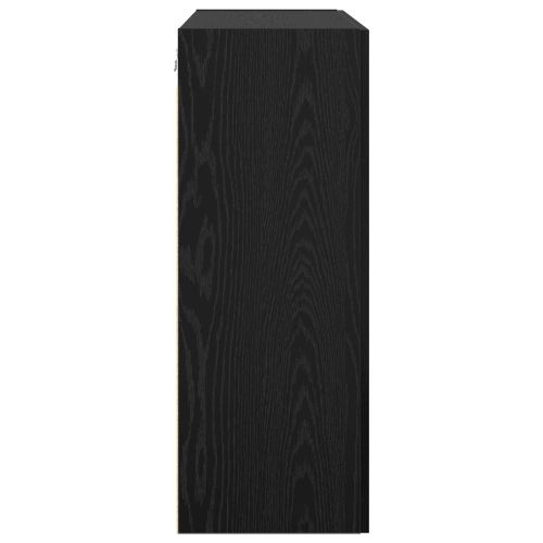 Стенен шкаф Черния дъб 69,5 x 34 x 90 см Инженерно дърво