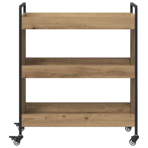 Кухненска количка Дъб 70 x 30 x 82 см Инженерно дърво