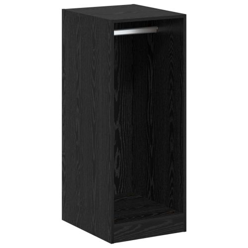 Гардероб с рафт със съхранение Черния дъб 41 x 48 x 102 см