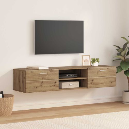 Дървен шкаф с чекмедже Дъб 150 x 39 x 30 см Инженерно дърво