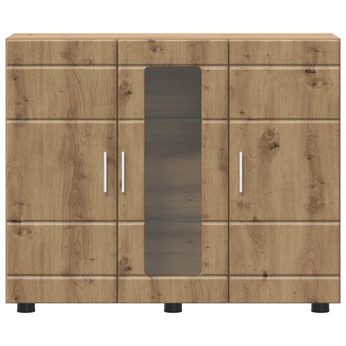 Дървен шкаф Дъб 88,5 x 30,5 x 73 см Инженерно дърво