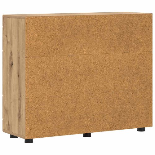 Дървен шкаф Дъб 88,5 x 30,5 x 73 см Инженерно дърво